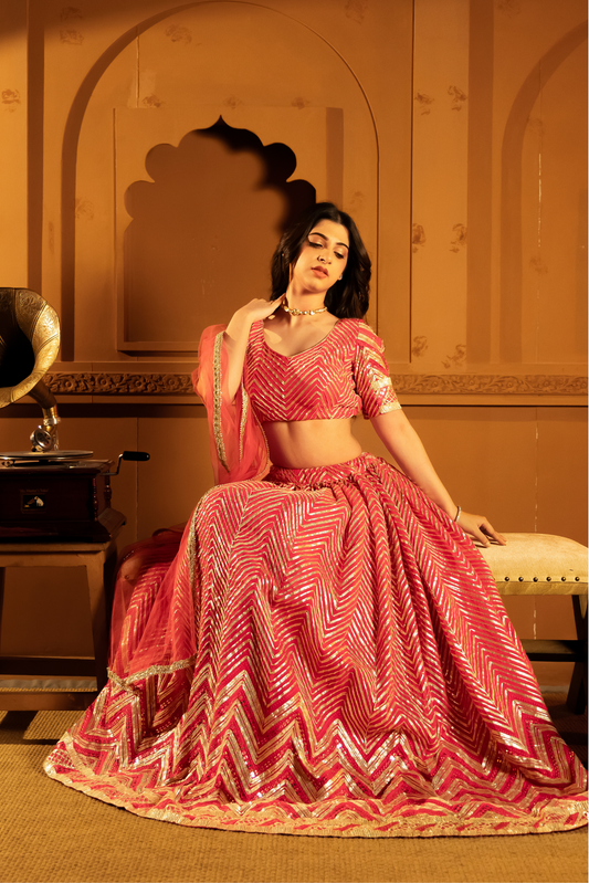 Pink Lehenga